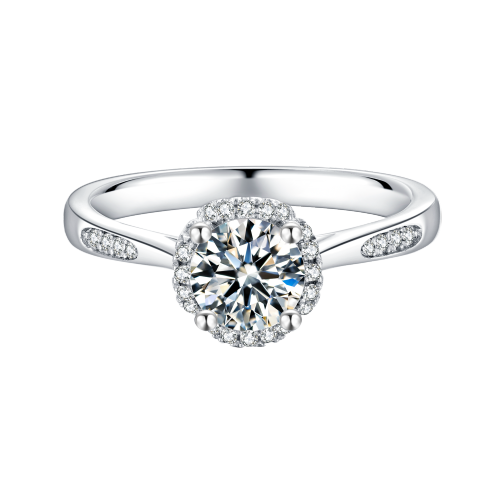Hot Sale 925 Trendy Pure Silver Ring Jewelry With Delicate Diamond New Model Ring With Good Quality For Women